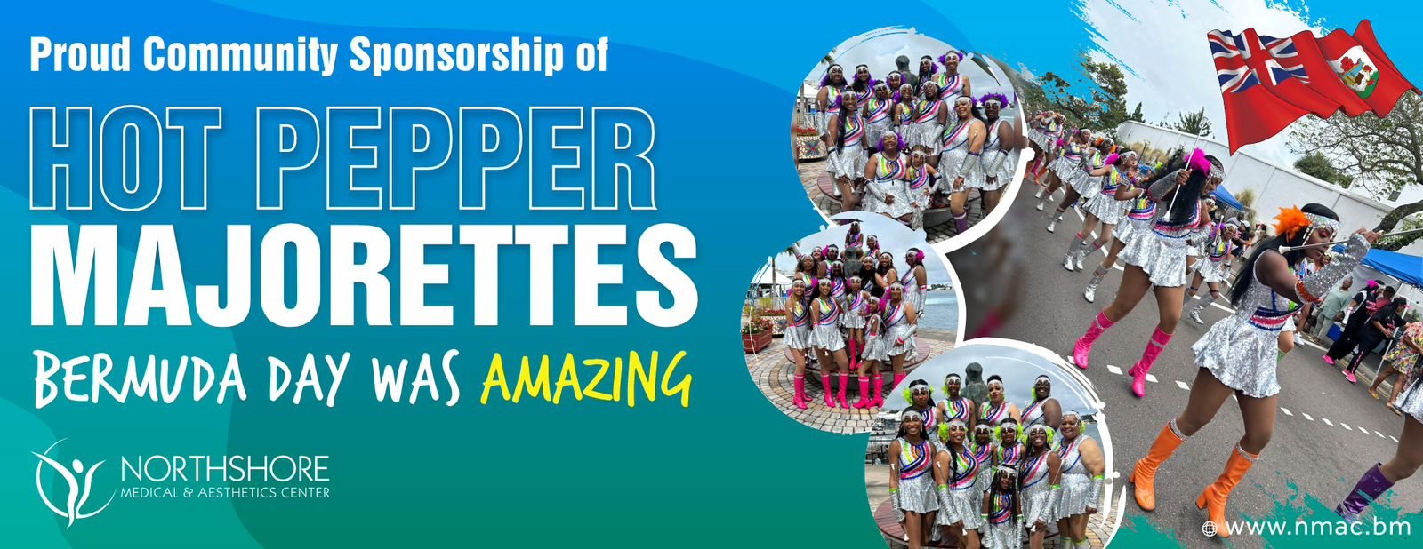 Proud Community Sponsorship of HOT PEPPER MAJORETTES - Bermuda Day Was Amazing