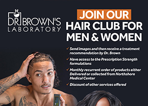 dbl hair club for men flyer