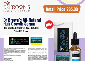 Dr. Brown's All-Natural Hair Growth Serum